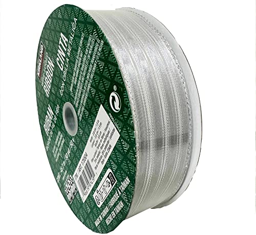 Amazon | KS（カークランド）ワイヤーエッジリボン Wire-Edged Ribbon